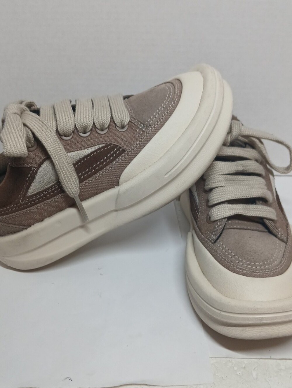 Li-ning X Jackie Chan Kung Fu Lifestyle Men 5 Women 6 Sneakers Shoes Brown/beige